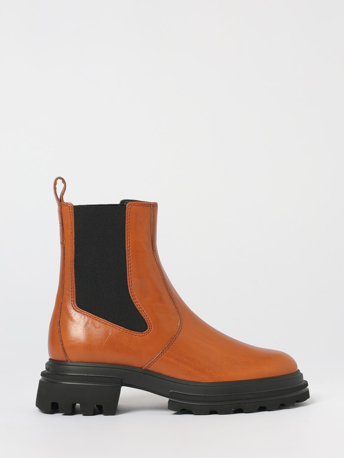 HOGAN BOOTS: Shoes woman Hogan, Beige - Img 1