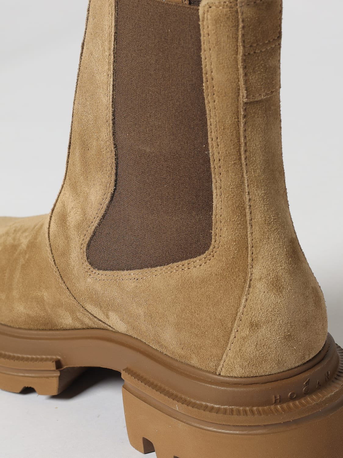 HOGAN BOOTS: Shoes woman Hogan, Beige - Img 4