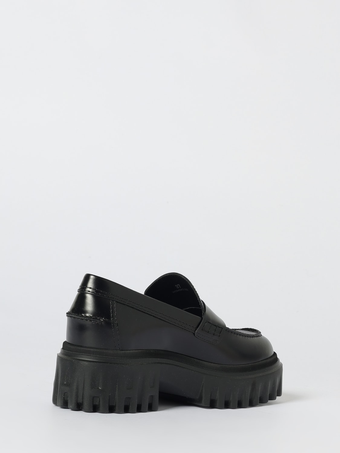 HOGAN LOAFER: Shoes woman Hogan, Black - Img 3