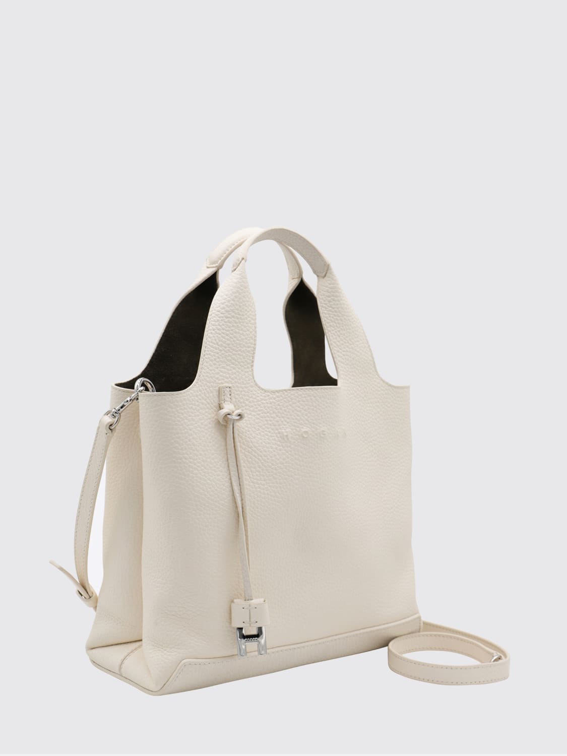 HOGAN HANDTASCHE: Schultertasche damen Hogan, Weiß - Img 3