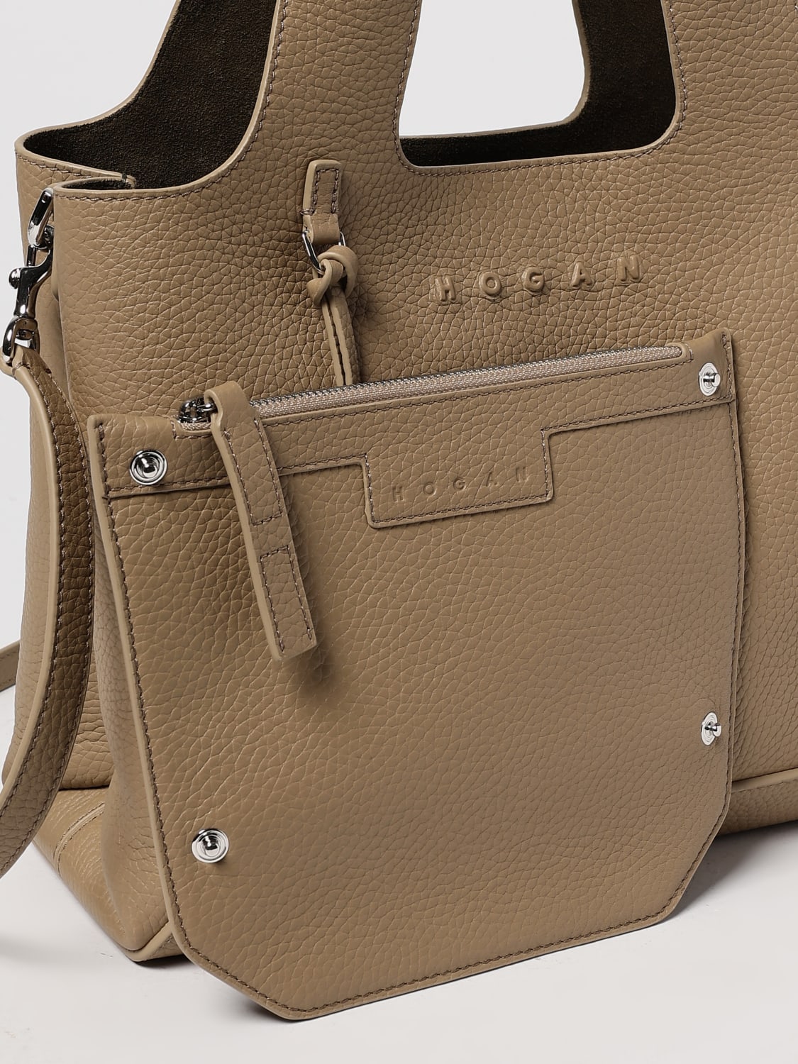 HOGAN HANDBAG: Shoulder bag woman Hogan, Camel - Img 3