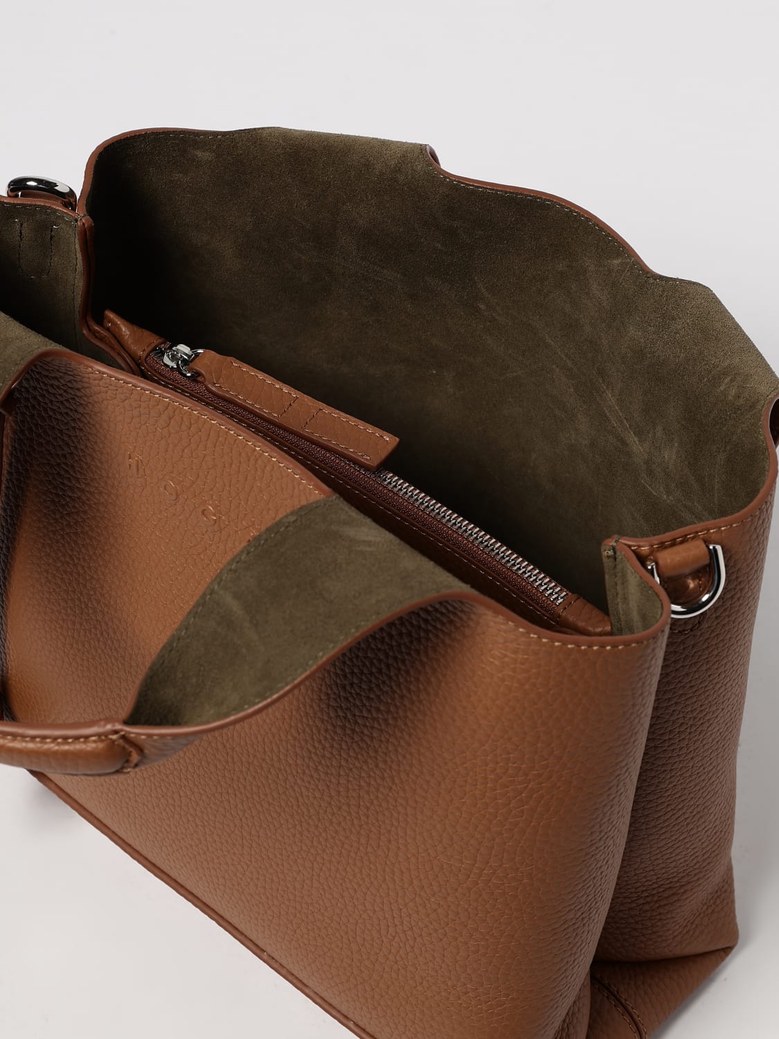 HOGAN BOLSO DE MANO: Bolso de hombro mujer Hogan, Cuero - Img 4