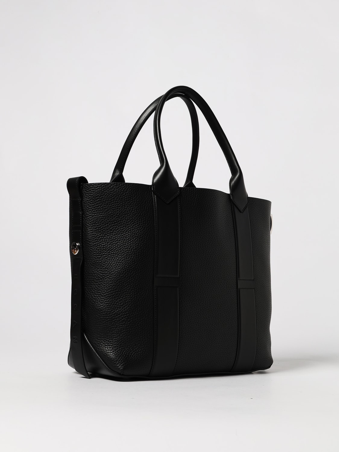 HOGAN BORSA A MANO: Borsa Script shopping Hogan, Nero - Img 2