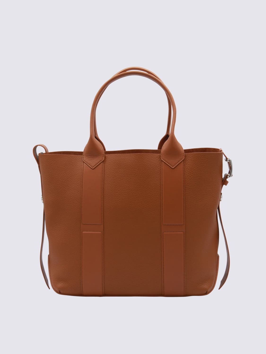 HOGAN BORSA A MANO: Borsa Script shopping Hogan, Cuoio - Img 2