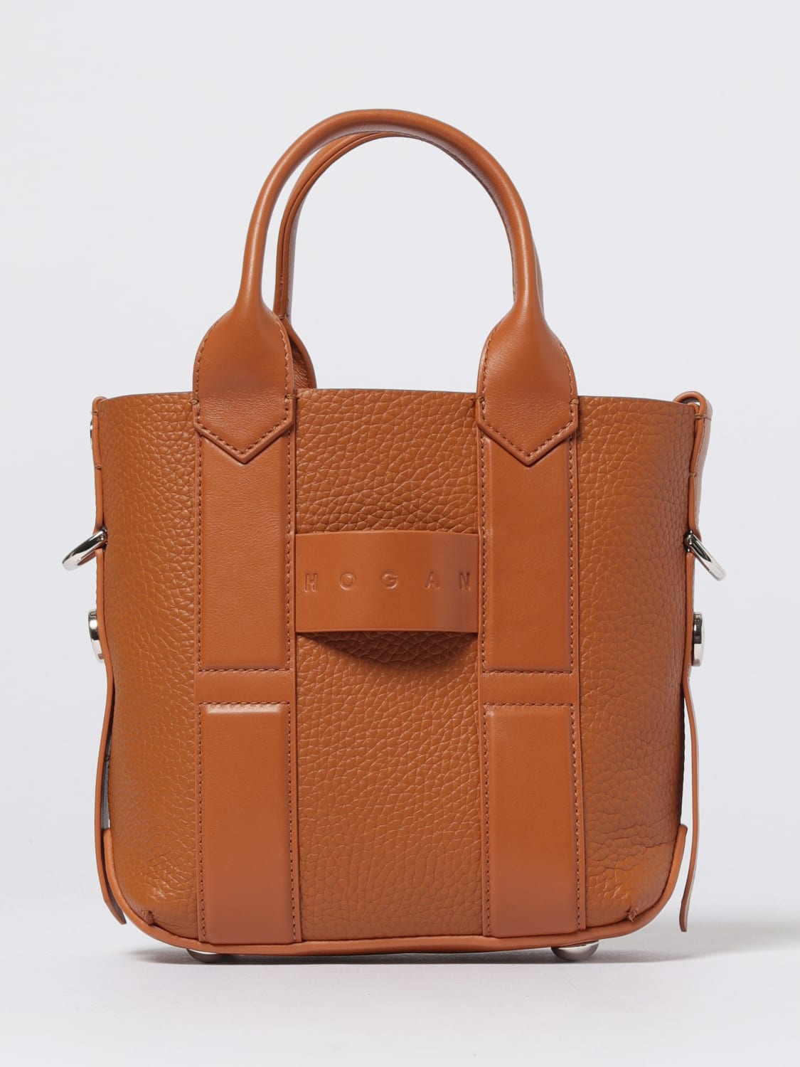 HOGAN BORSA A MANO: Borsa Script shopping small Hogan, Moro - Img 1