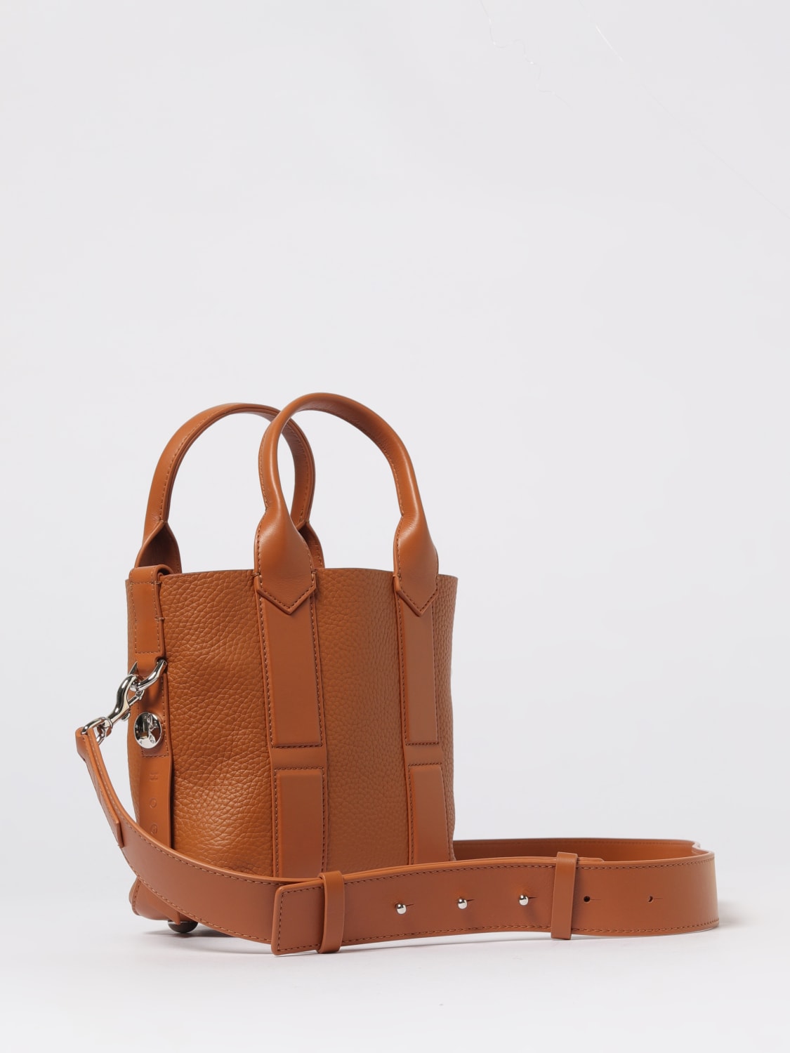 HOGAN BORSA A MANO: Borsa Script shopping small Hogan, Moro - Img 2