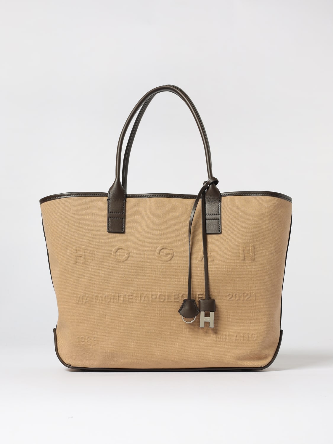 HOGAN TOTE BAG: Shoulder bag woman Hogan, Sand - Img 1