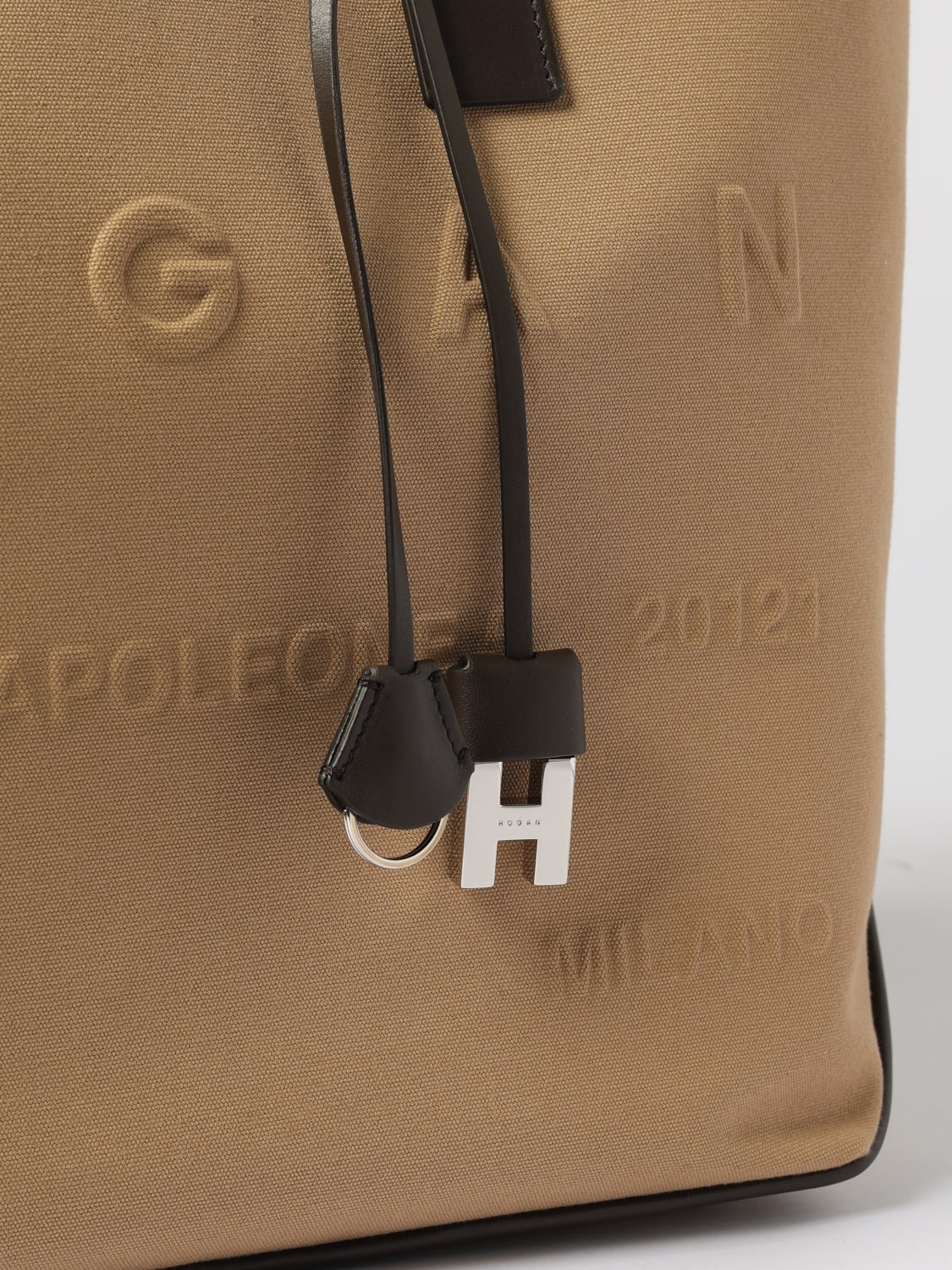 HOGAN TOTE BAG: Shoulder bag woman Hogan, Sand - Img 3