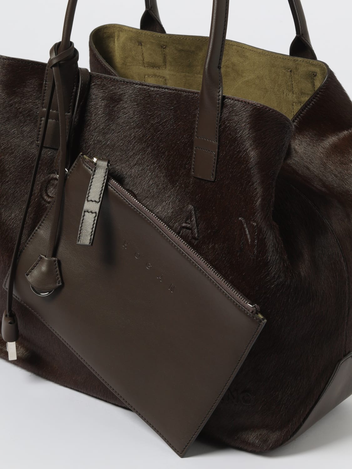 HOGAN SCHULTERTASCHE: Schultertasche damen Hogan, Dark - Img 3