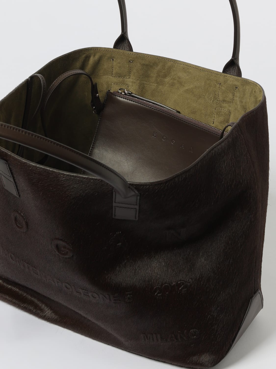 HOGAN SCHULTERTASCHE: Schultertasche damen Hogan, Dark - Img 4