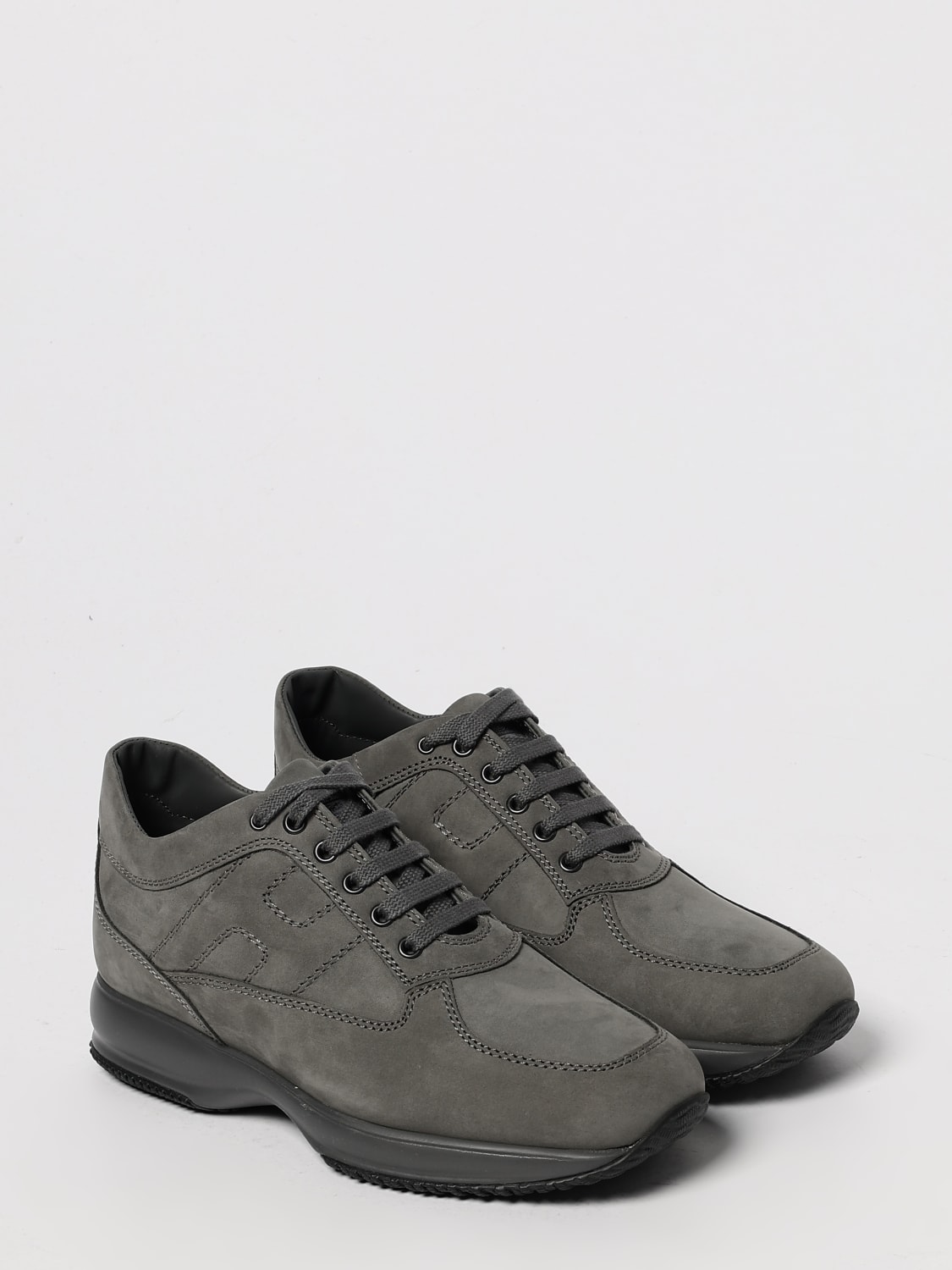 HOGAN SNEAKERS: Shoes men Hogan, Grey - Img 2