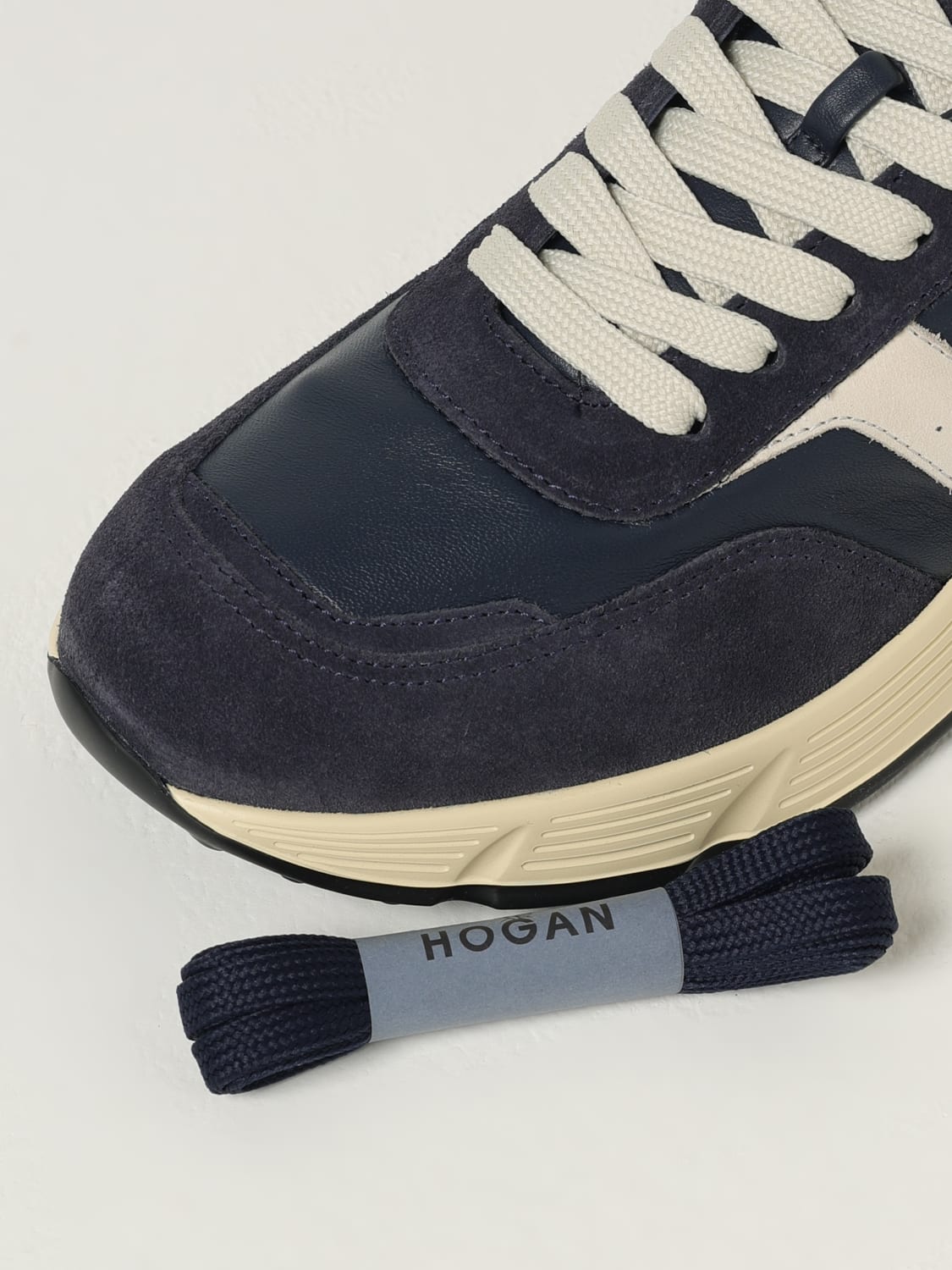 HOGAN 运动鞋: 鞋 男士 Hogan, 蓝色 - Img 4