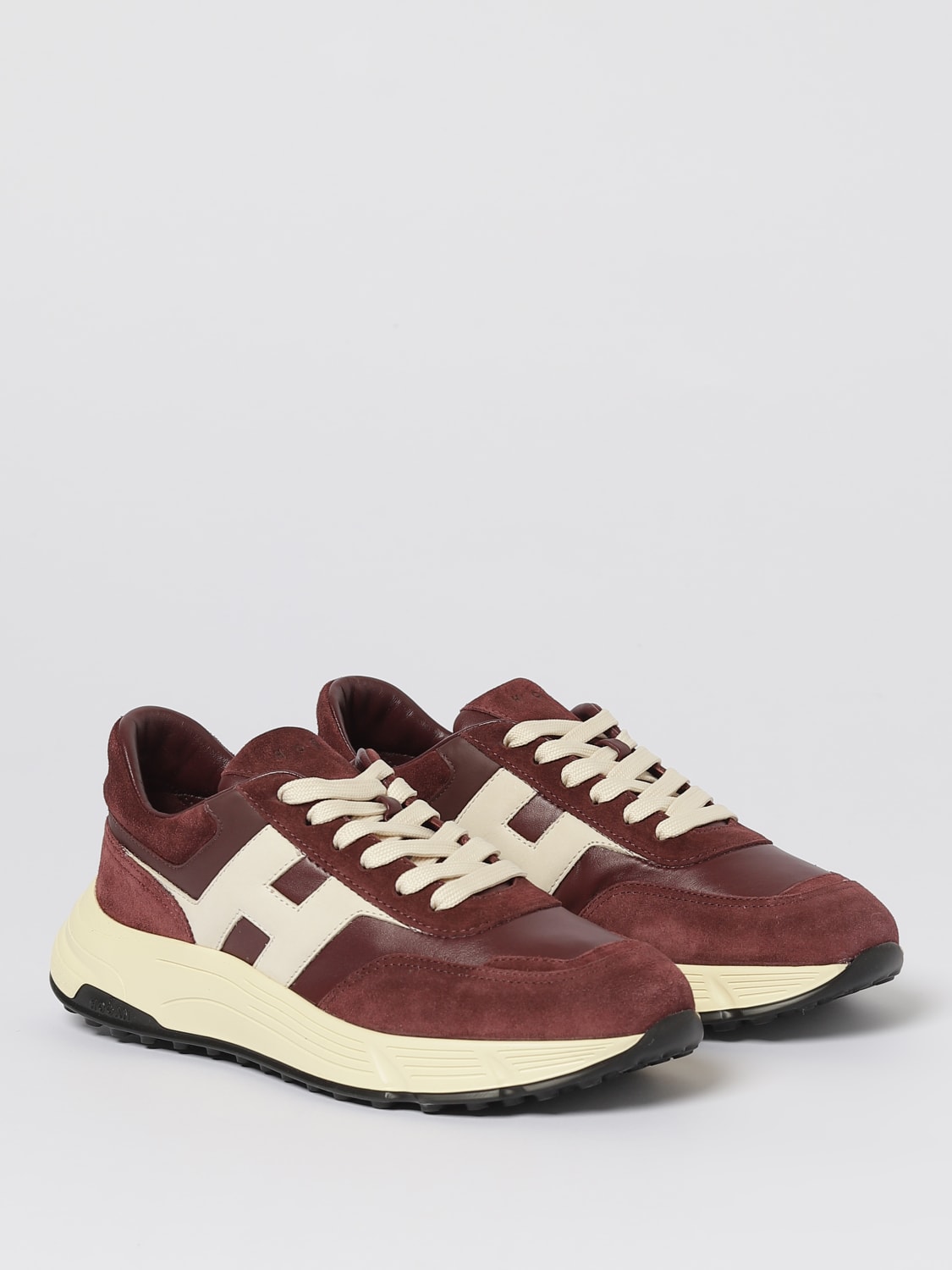 HOGAN SNEAKERS: Sneakers Hyperlight Hogan in pelle , Viola - Img 2