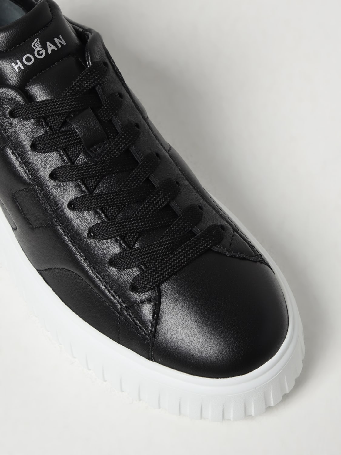 HOGAN 运动鞋: 运动鞋 男士 Hogan, 黑色 - Img 4