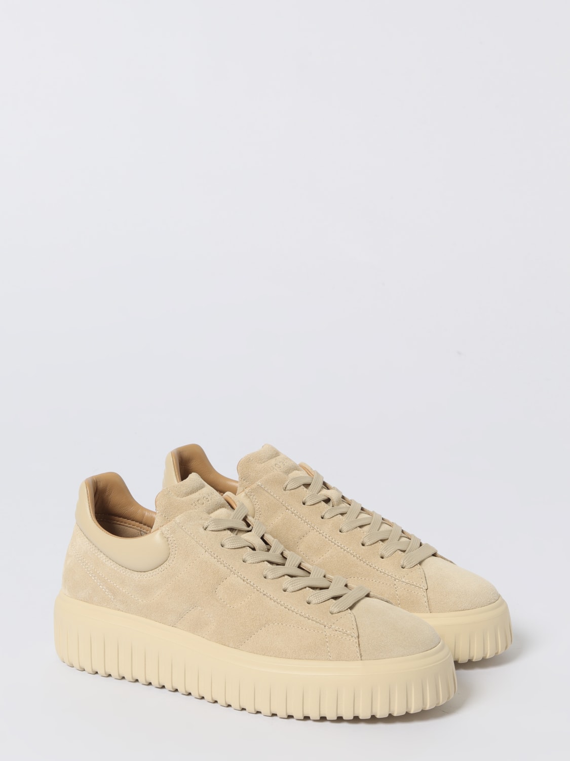 HOGAN SNEAKERS: Sneakers men Hogan, Beige - Img 2