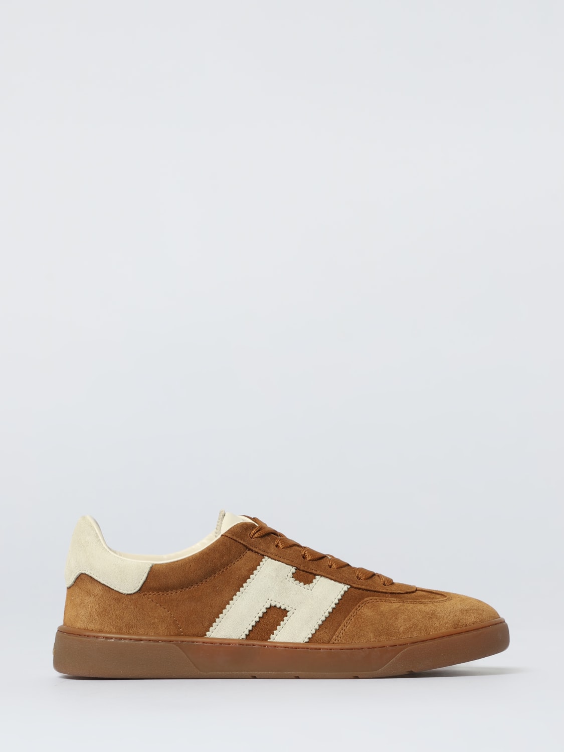 HOGAN SNEAKERS: Sneakers Cool Hogan in camoscio , Marrone - Img 1
