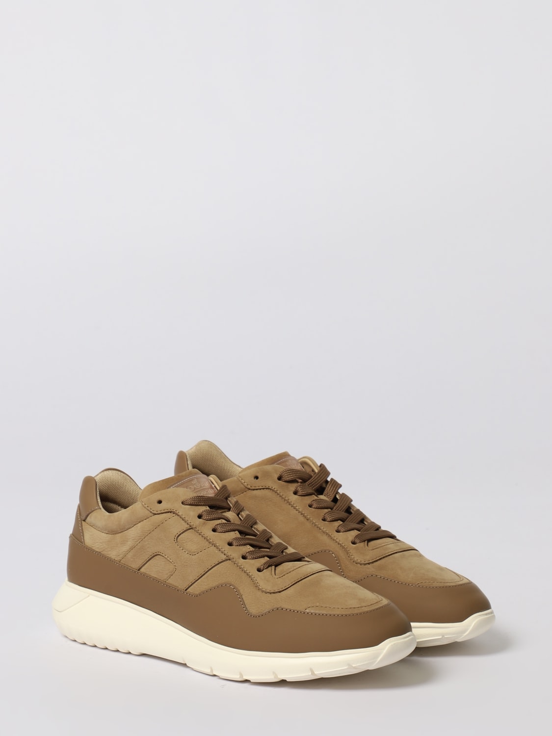 HOGAN ZAPATILLAS: Zapatillas hombre Hogan, Marrón - Img 2