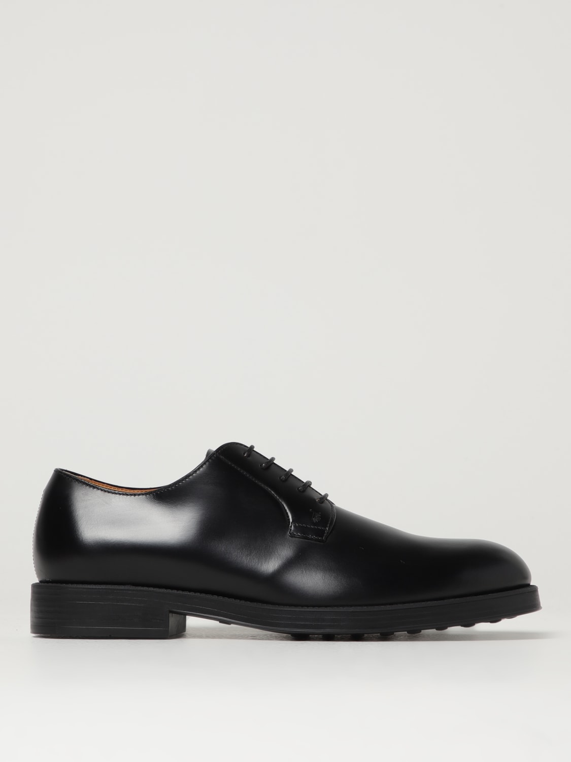 TOD'S SCARPE STRINGATE: Derby Tod's in pelle , Nero - Img 1