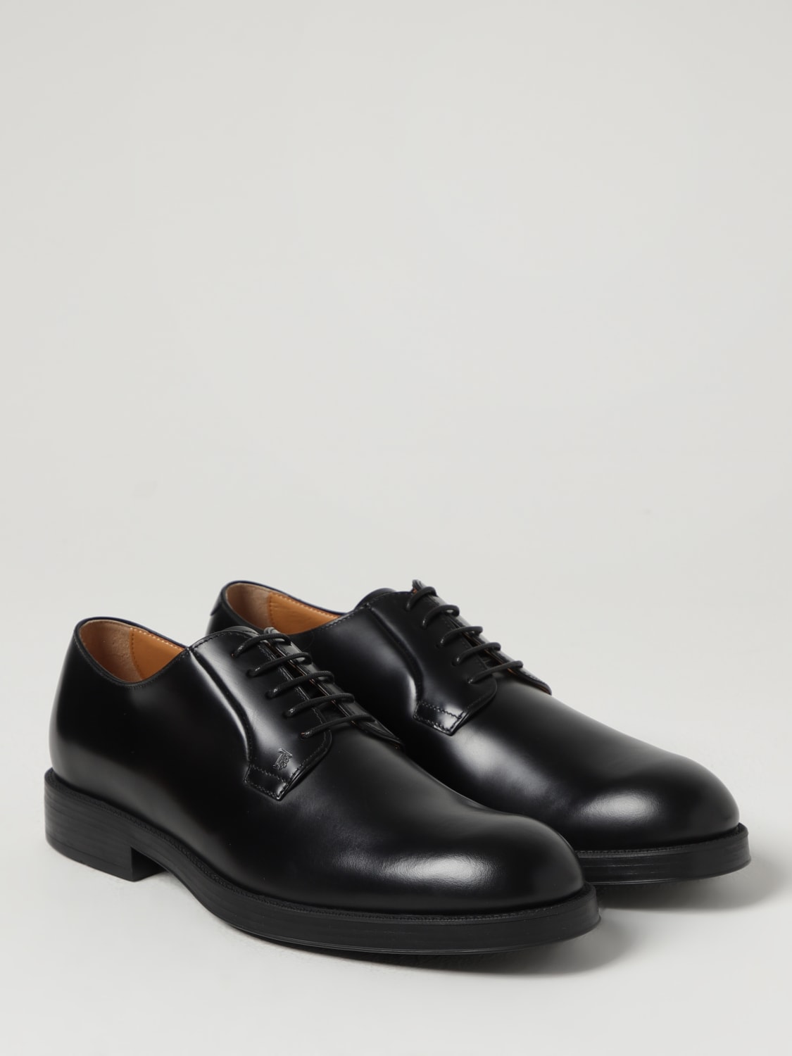 TOD'S SCARPE STRINGATE: Derby Tod's in pelle , Nero - Img 2