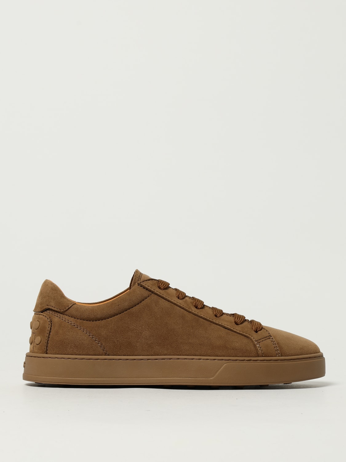 TOD'S SNEAKERS: Sneakers Tod's in camoscio , Beige - Img 1