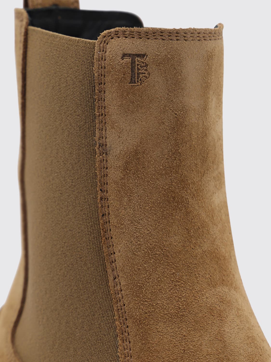 TOD'S BOOTS: Shoes woman Tod's, Tobacco - Img 4