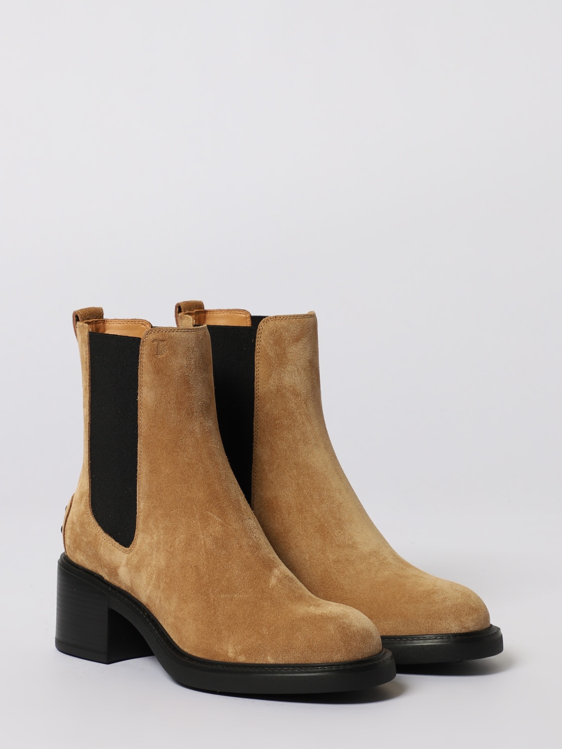 TOD'S BOOTS: Shoes woman Tod's, Beige - Img 2