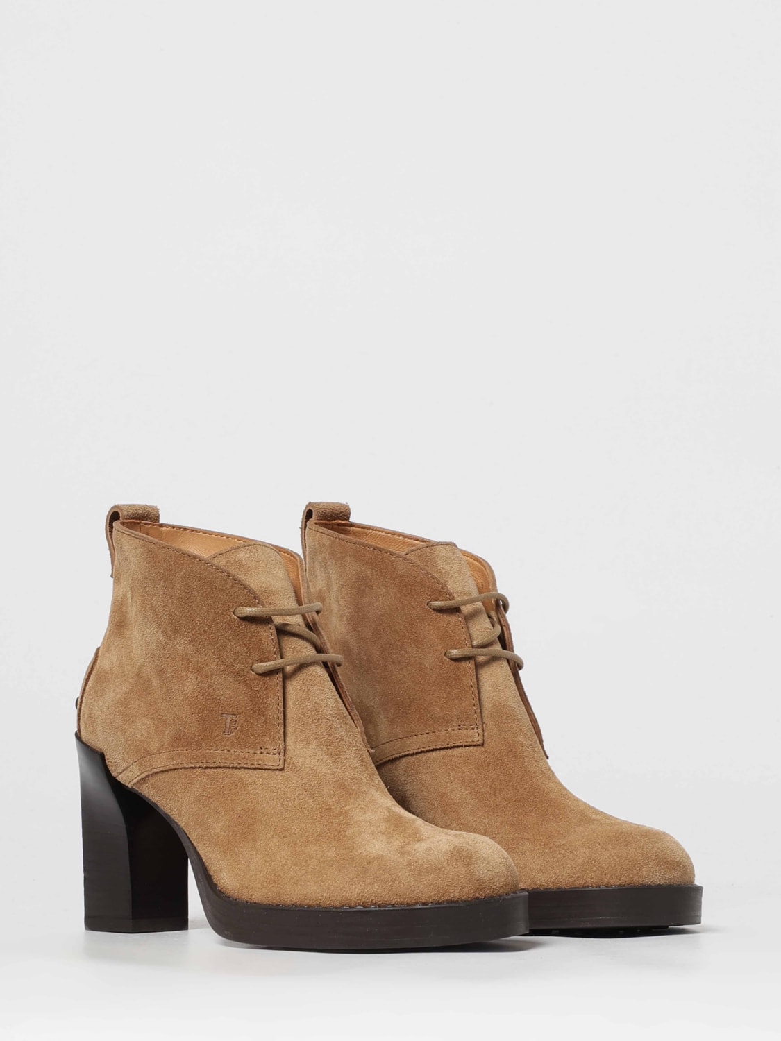 TOD'S BOOTS: Shoes woman Tod's, Camel - Img 2