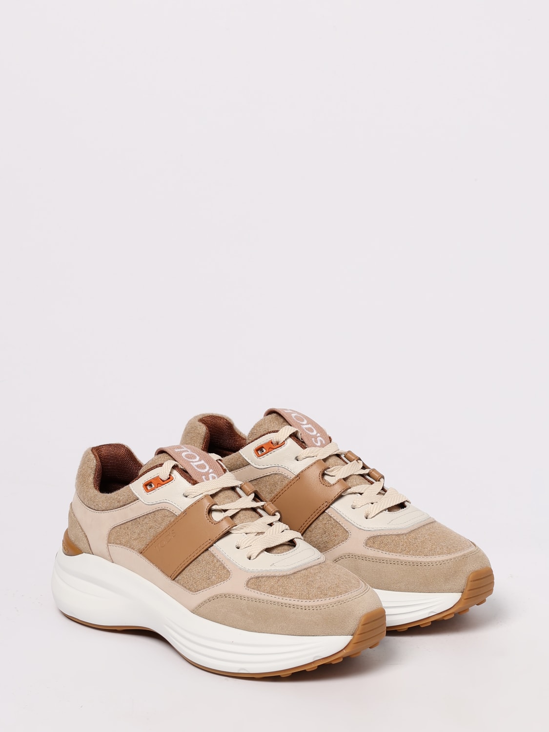 TOD'S ZAPATILLAS: Zapatillas mujer Tod's, Camello - Img 2