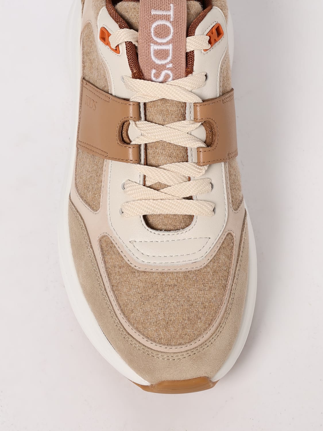 TOD'S ZAPATILLAS: Zapatillas mujer Tod's, Camello - Img 4