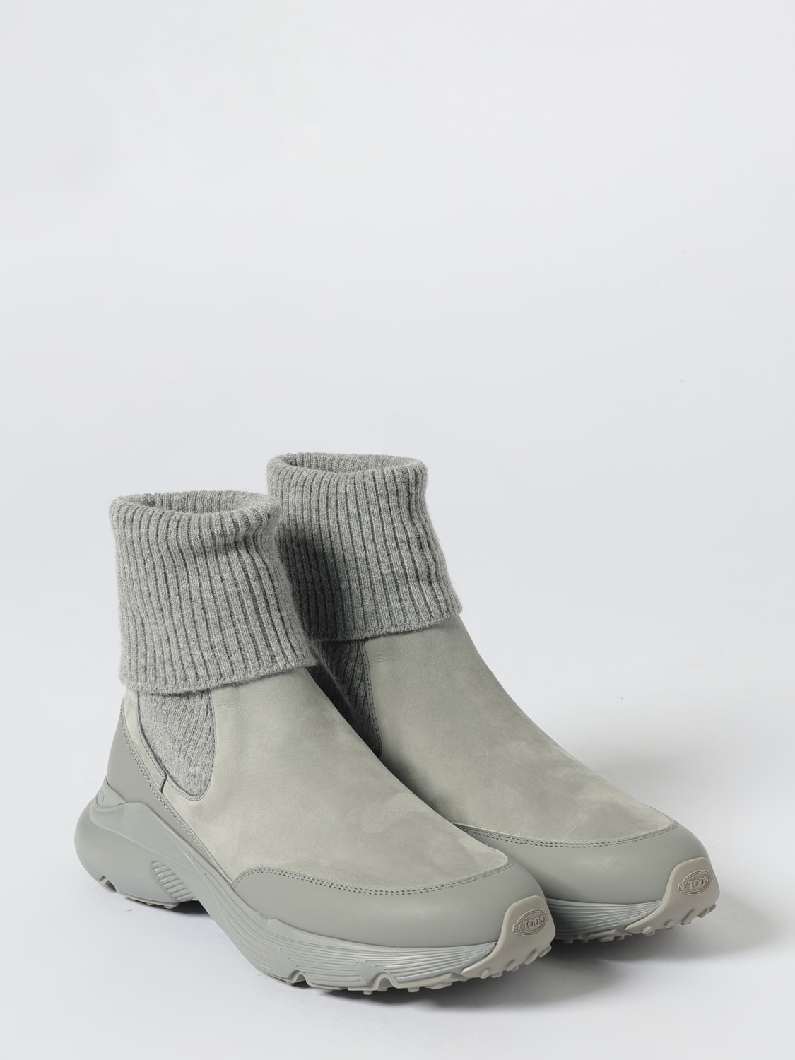 TOD'S BOOTS: Sneakers woman Tod's, Grey - Img 2