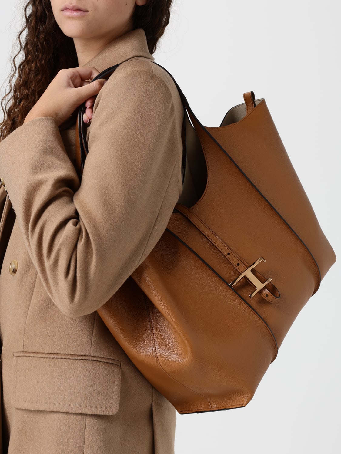 TOD'S BOLSO DE HOMBRO: Bolso de hombro mujer Tod's, Cuero - Img 2