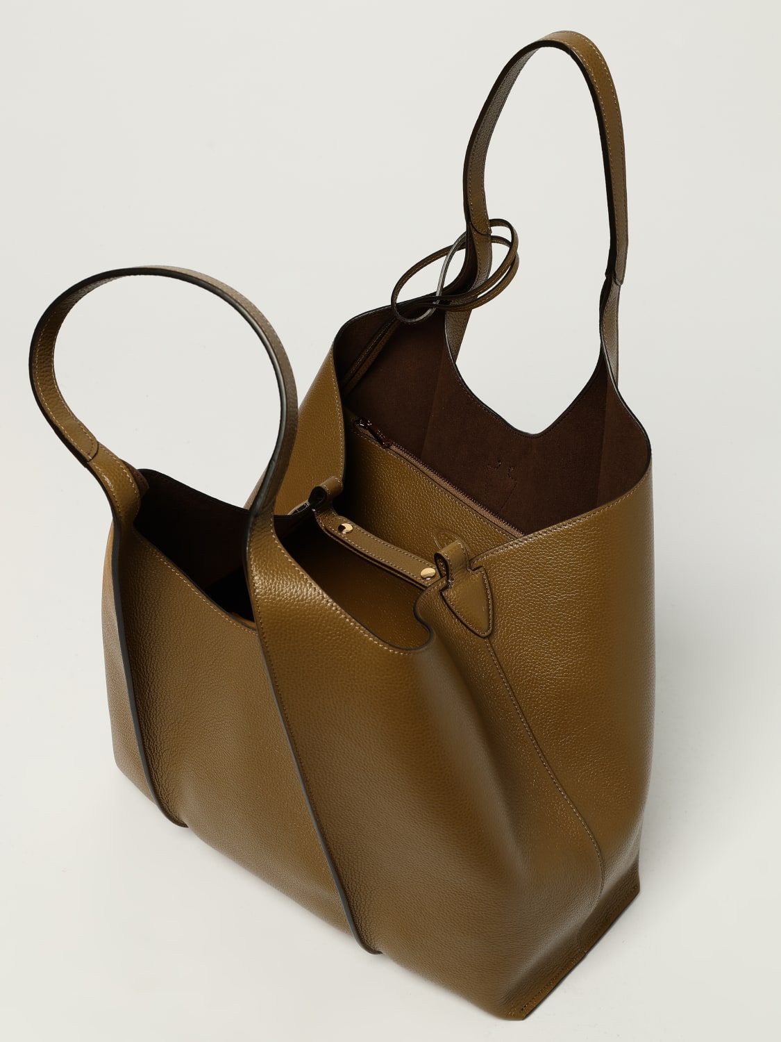 TOD'S SHOULDER BAG: Shoulder bag woman Tod's, Brown - Img 4