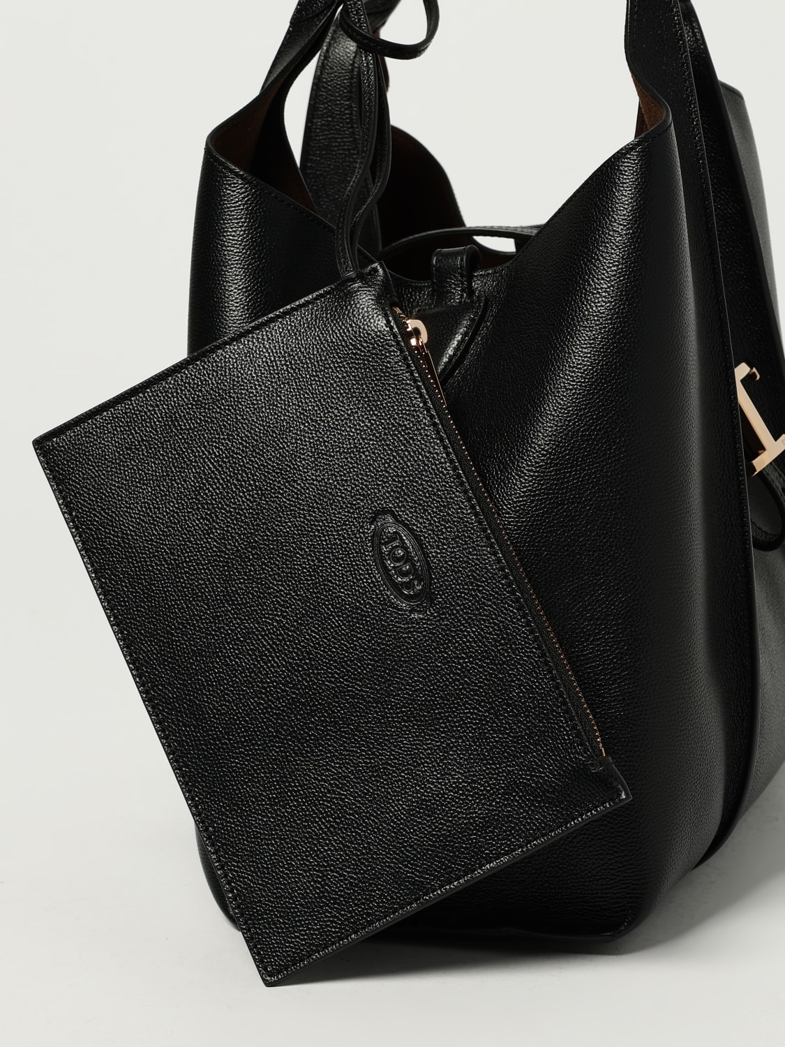 TOD'S SAC PORTÉ ÉPAULE: Sac porté épaule femme Tod's, Noir - Img 3