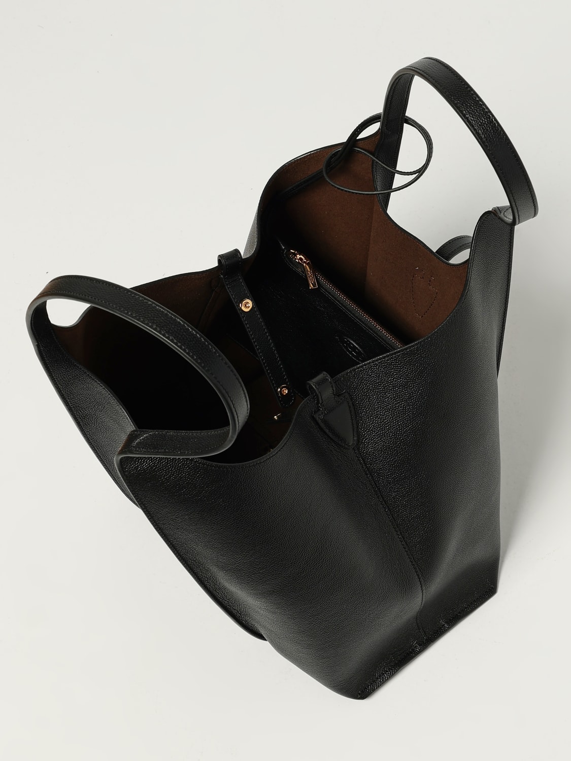 TOD'S SAC PORTÉ ÉPAULE: Sac porté épaule femme Tod's, Noir - Img 4