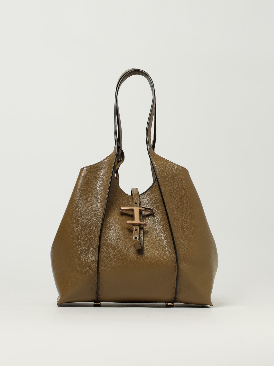 TOD'S SAC PORTÉ ÉPAULE: Sac porté épaule femme Tod's, Marron - Img 1