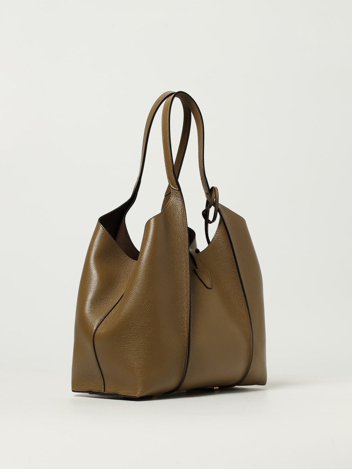 TOD'S SAC PORTÉ ÉPAULE: Sac porté épaule femme Tod's, Marron - Img 2