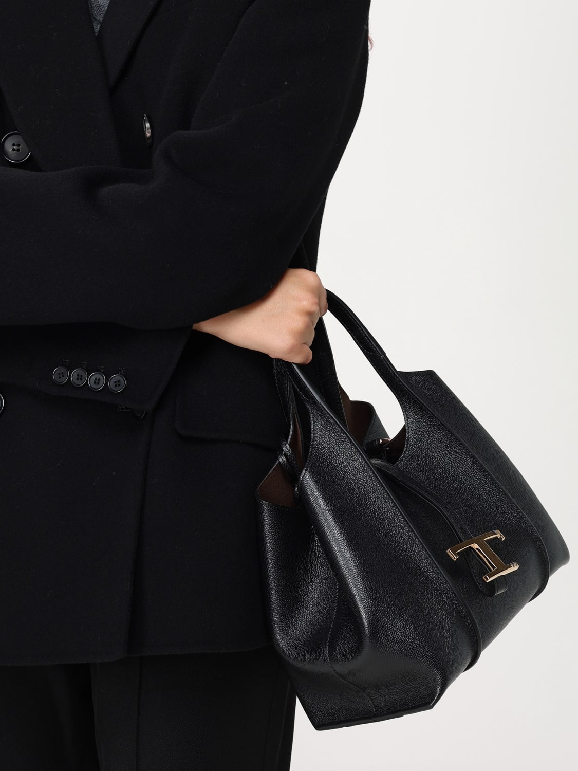 TOD'S SAC PORTÉ ÉPAULE: Sac porté épaule femme Tod's, Noir - Img 2