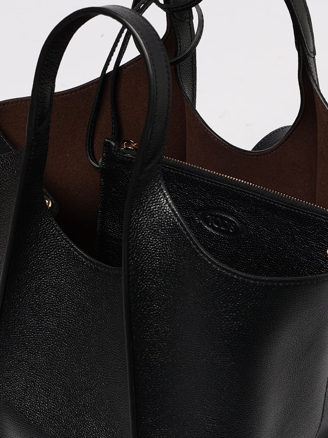 TOD'S SAC PORTÉ ÉPAULE: Sac porté épaule femme Tod's, Noir - Img 5