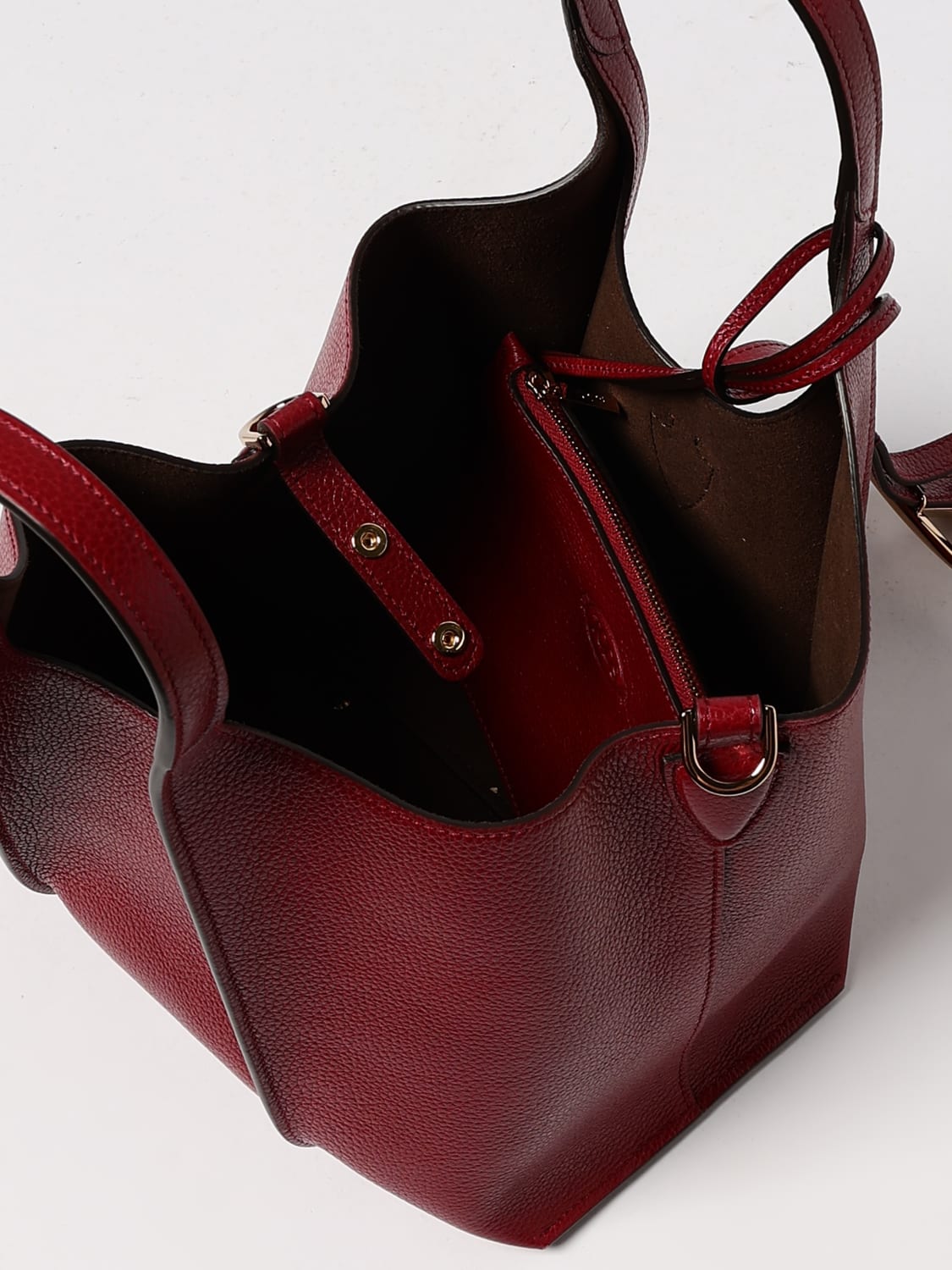 TOD'S SAC PORTÉ ÉPAULE: Sac porté épaule femme Tod's, Rouge - Img 4