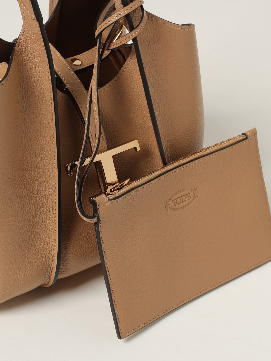 TOD'S BOLSO DE HOMBRO: Bolso de hombro mujer Tod's, Camello - Img 3