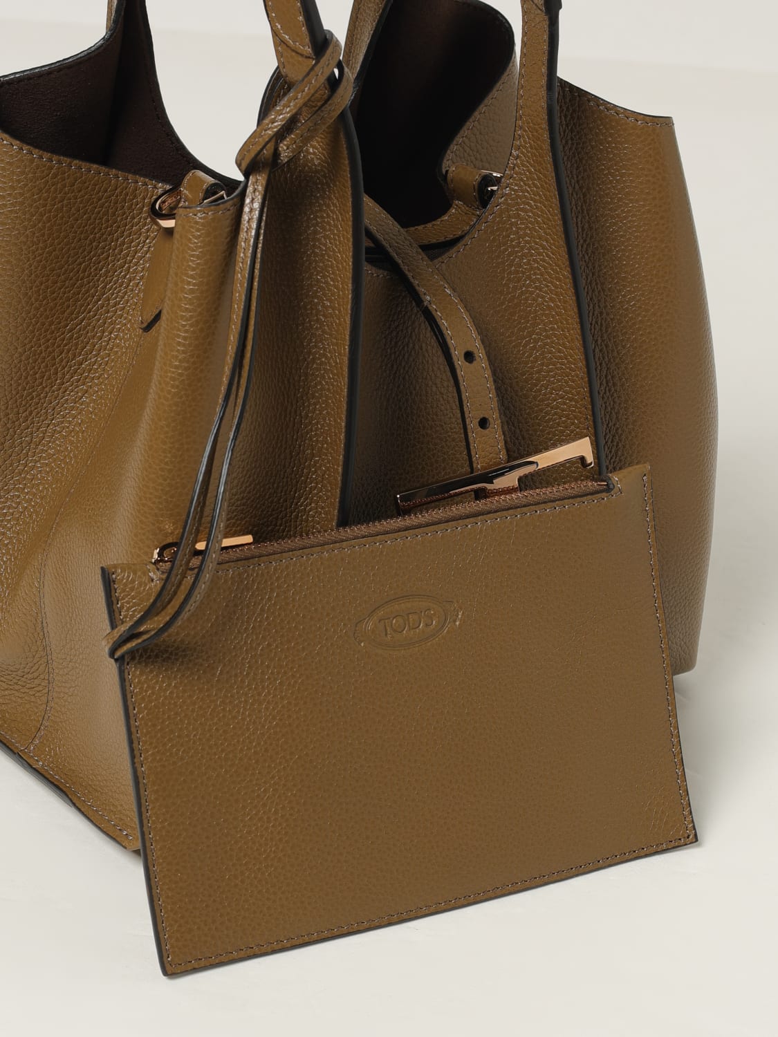 TOD'S SAC PORTÉ ÉPAULE: Sac porté épaule femme Tod's, Cuir - Img 3