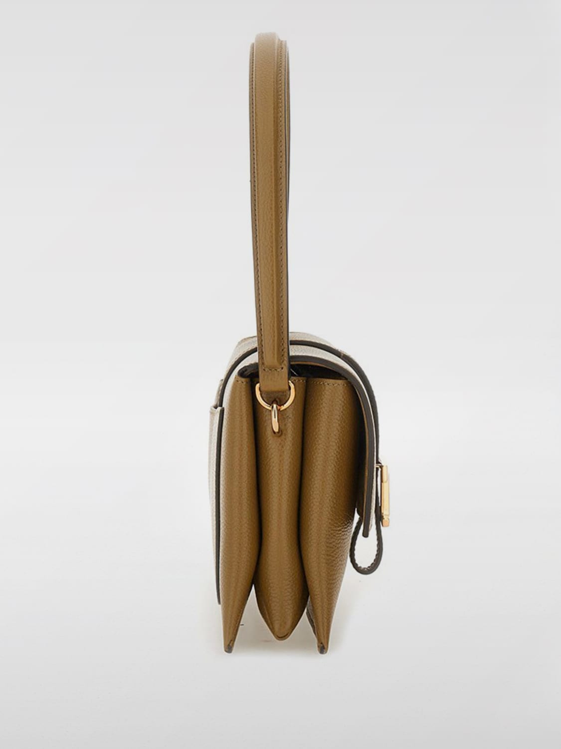 TOD'S BORSA A SPALLA: Borsa a spalla T Timeless in pelle di vitello Tod's, Marrone - Img 4