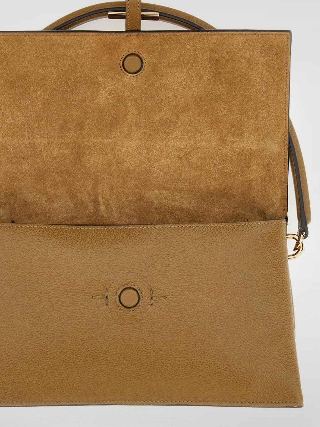 TOD'S BORSA A SPALLA: Borsa a spalla T Timeless in pelle di vitello Tod's, Marrone - Img 5