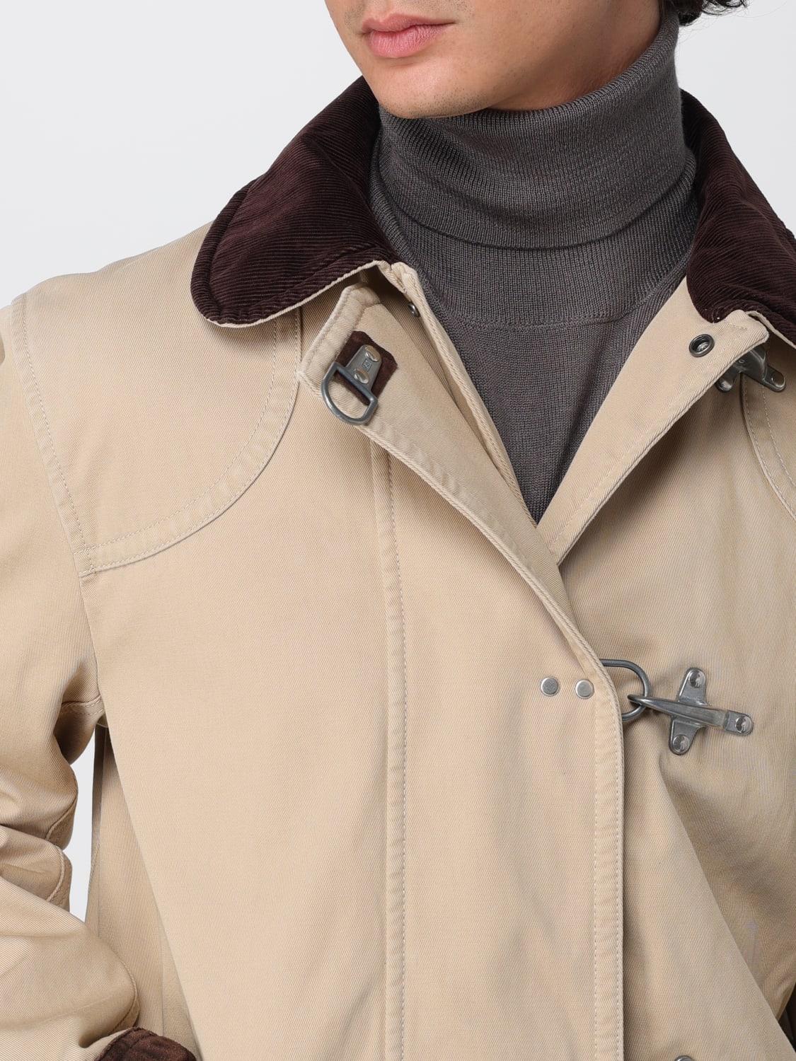 FAY JACKET: Jacket men Fay, Beige - Img 4