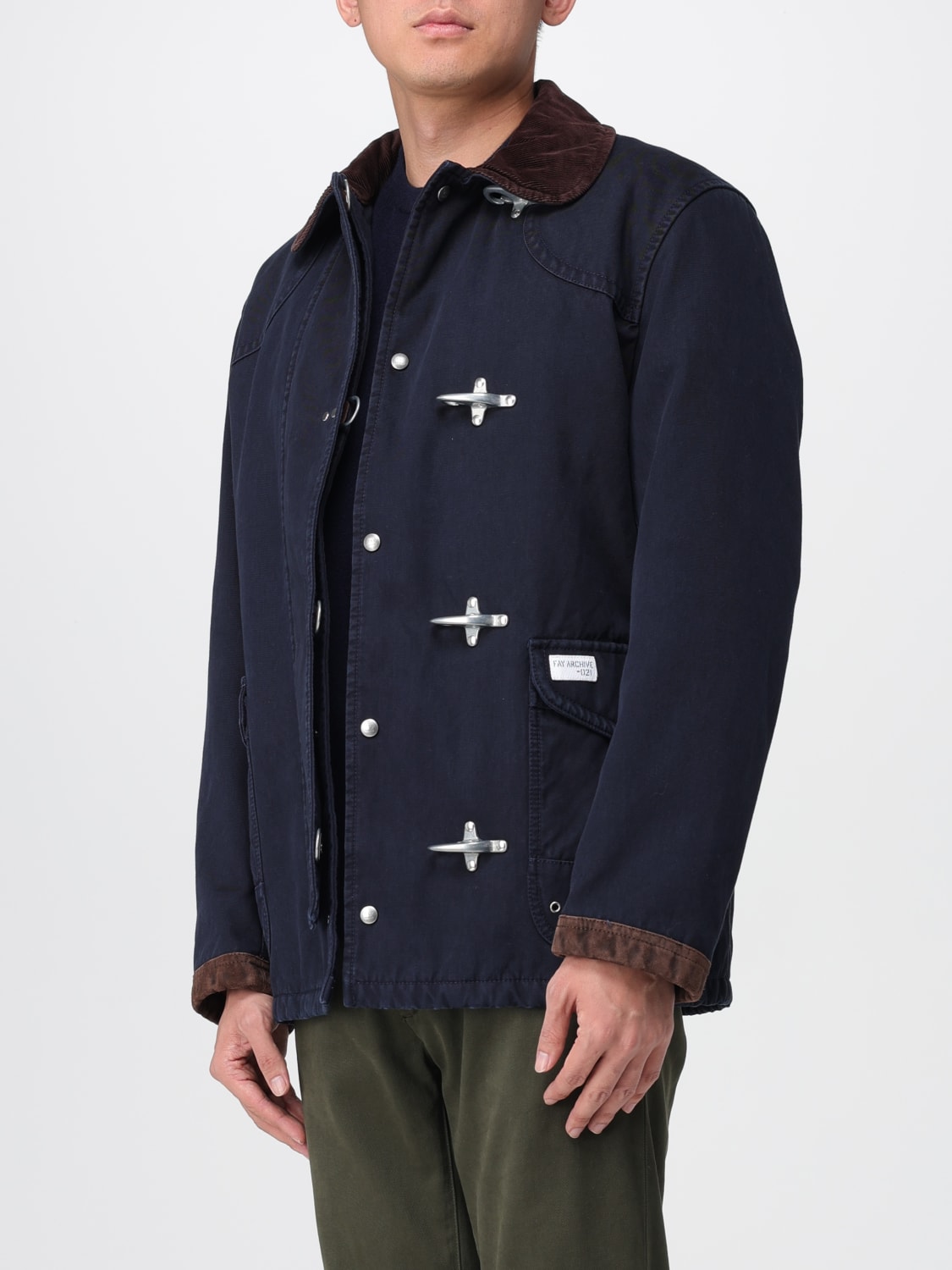 FAY JACKET: Jacket men Fay, Navy - Img 3
