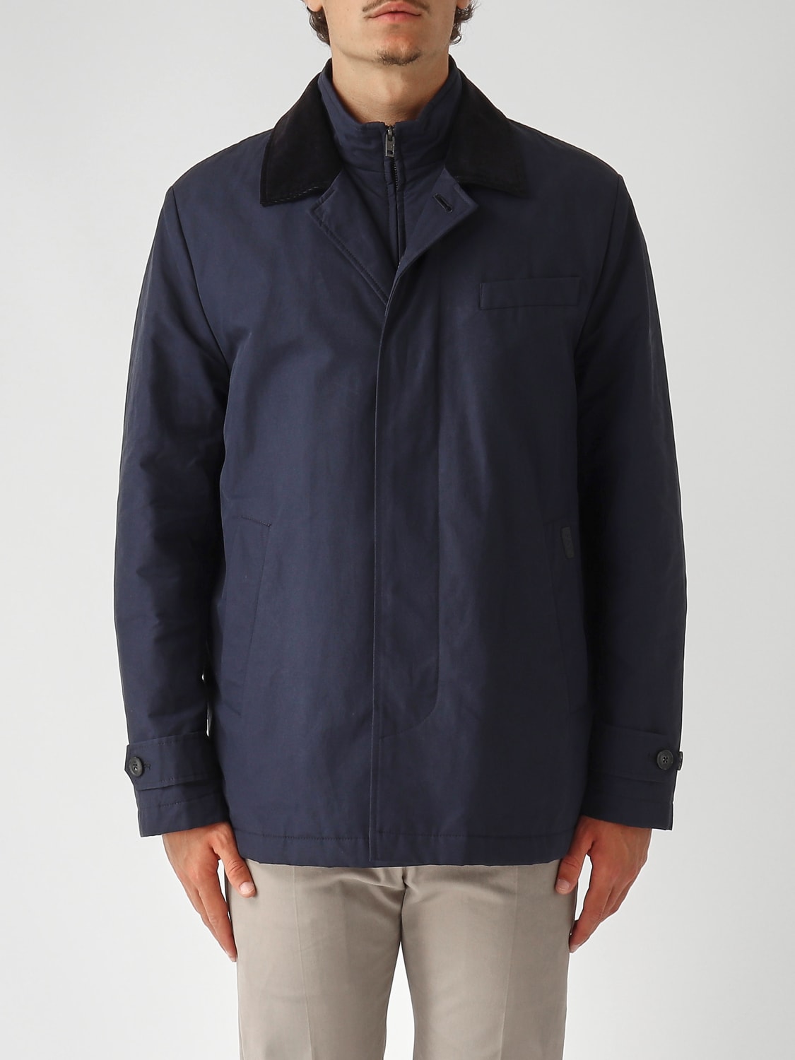 FAY JACKET: Jacket men Fay, Navy - Img 1