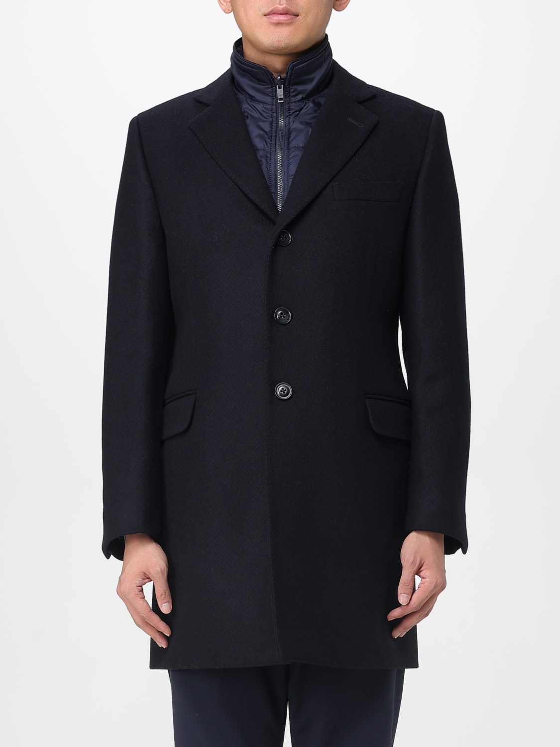 FAY COAT: Coat men Fay, Navy - Img 1