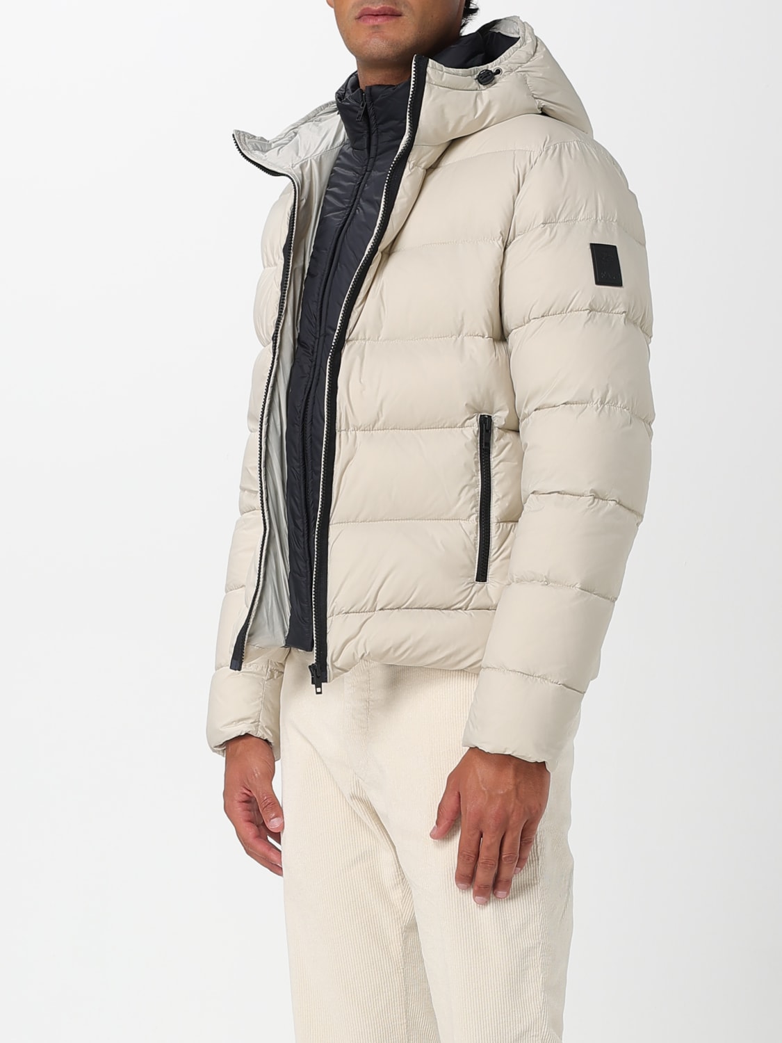 FAY GIACCA: Piumino Fay in nylon trapuntato e imbottito, Bianco - Img 3