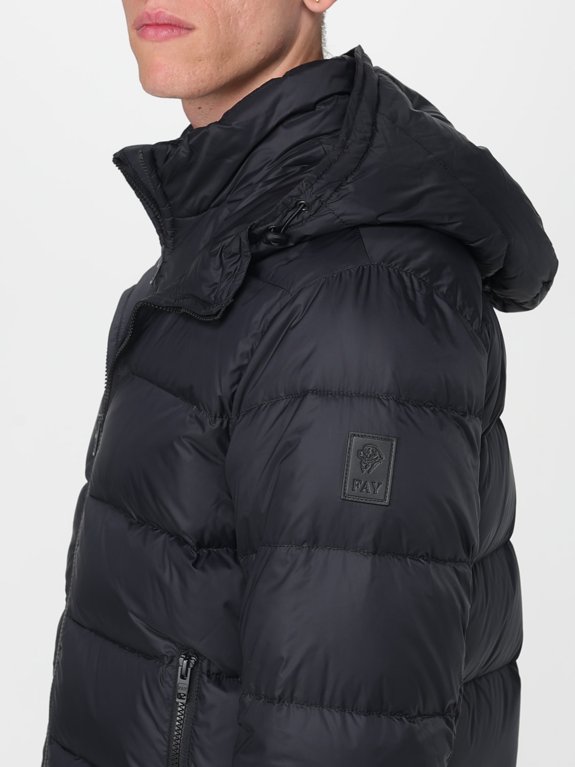 FAY JACKET: Jacket men Fay, Black - Img 4