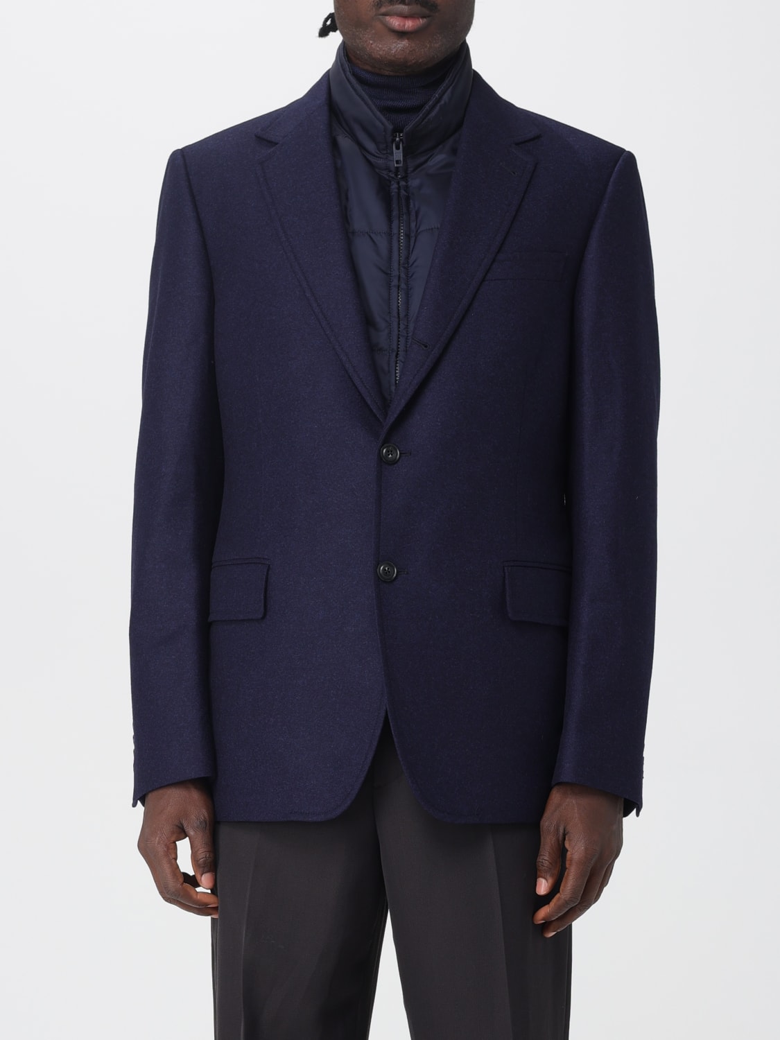 FAY JACKET: Blazer men Fay, Indigo - Img 1